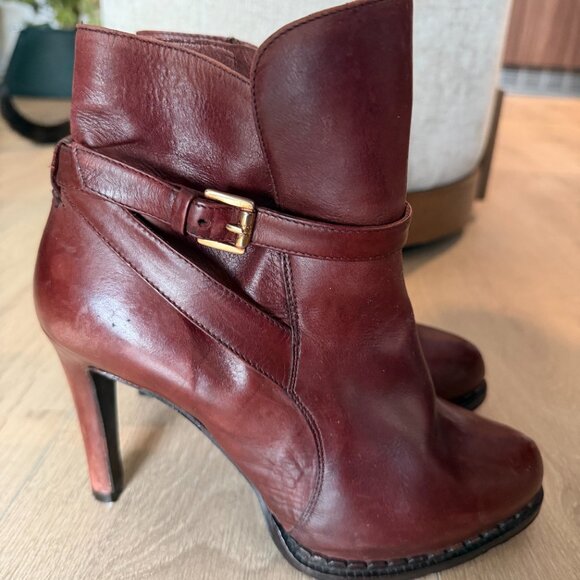 Pedro Miralles Leather Ankle Boots - Size 6 - Picture 4 of 6